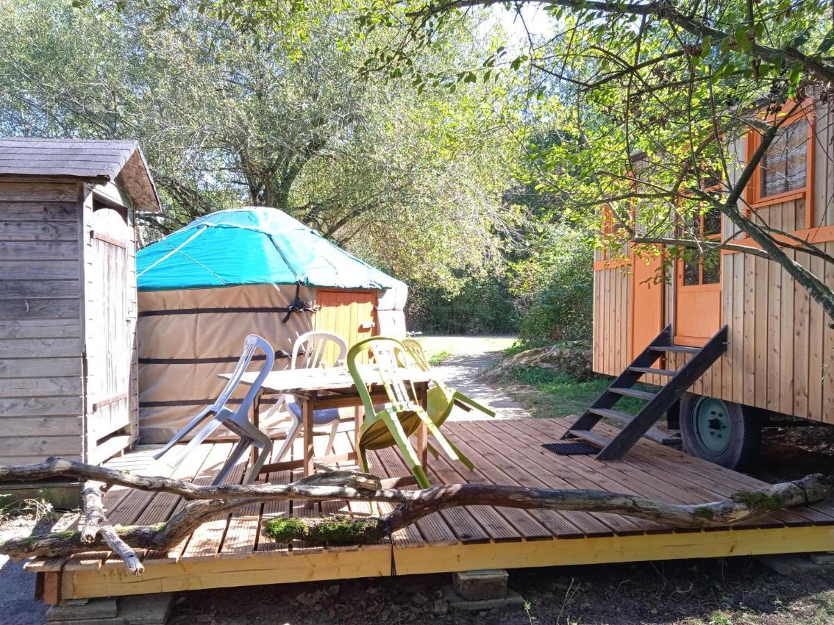 Le Bois Davy Hotel Le Thoureil Eksteriør billede